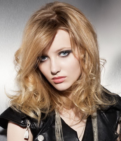 Medium Length Curly Hairstyles 2014