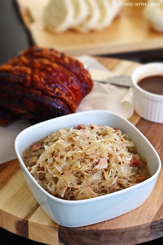 To Food with Love VeproKnedloZelo (Czech Roast Pork with Dumplings