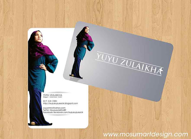 design business card yuyu zulaikha design business card yuyu zulaikha