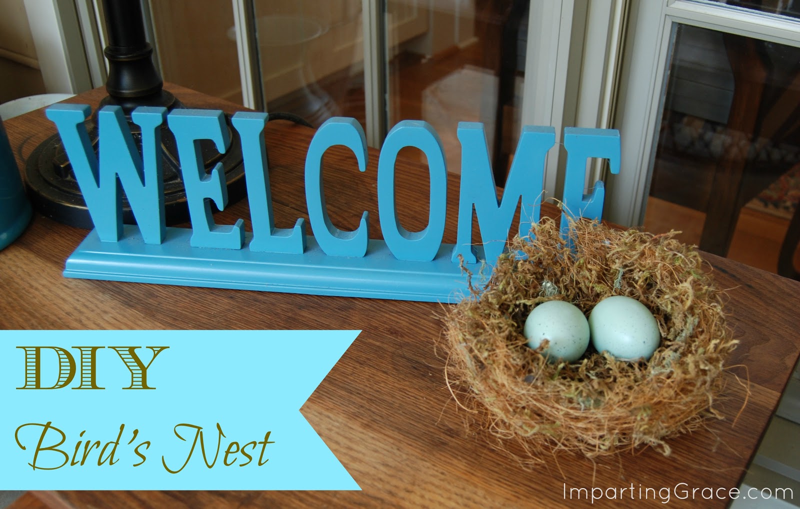 Imparting Grace How to make a beautiful bird's nest for just a few pennies