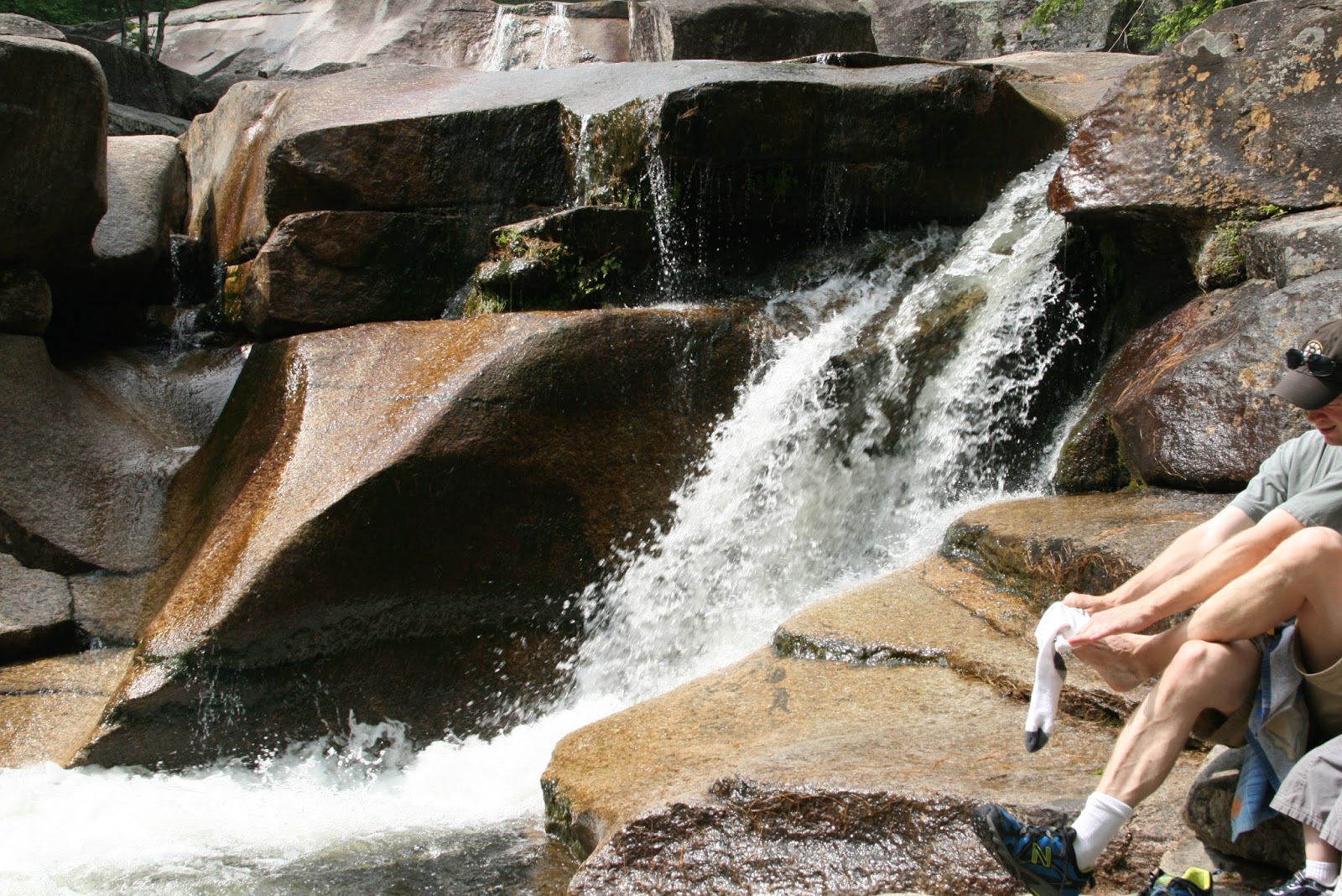 The Hickok Family North Conway Day 2 Diana's Baths