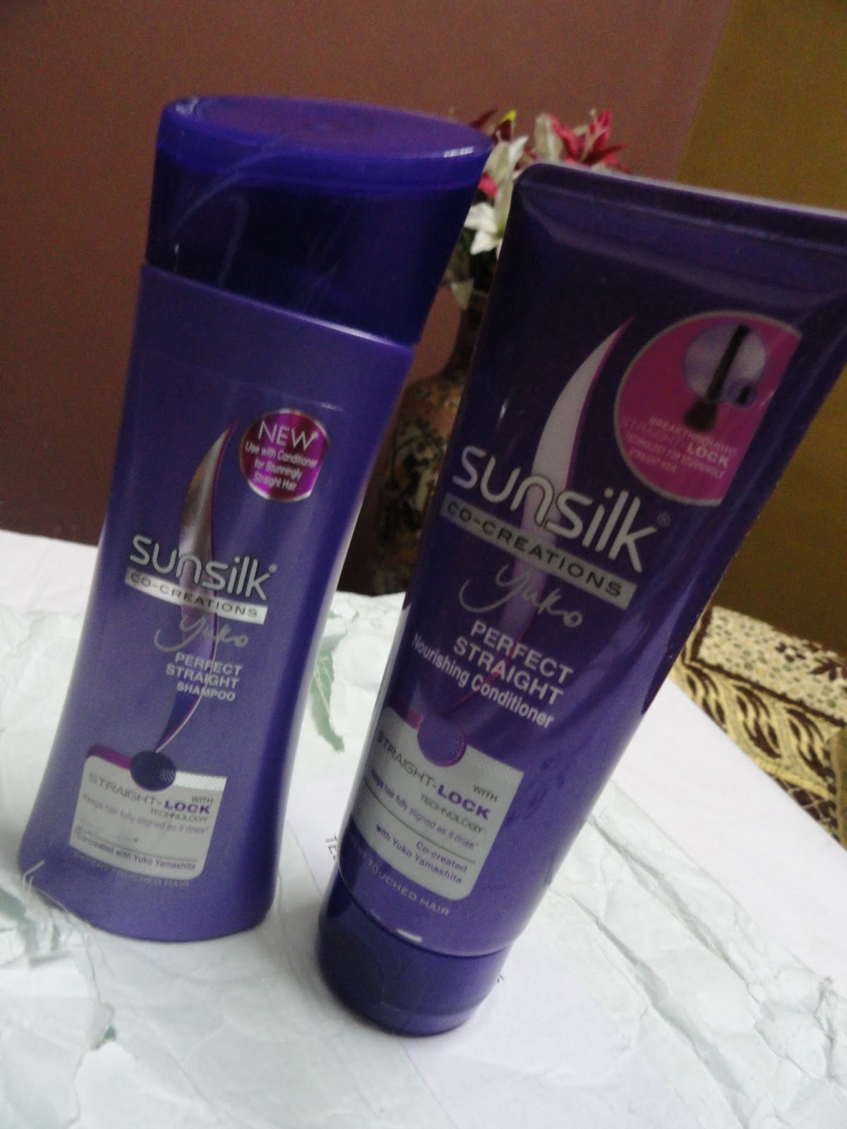 Review For Sunsilk Perfect Straight Shampoo And Conditioner