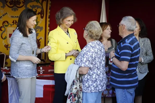 Queen Sofia of Spain attends the Red Cross Fundraising Day