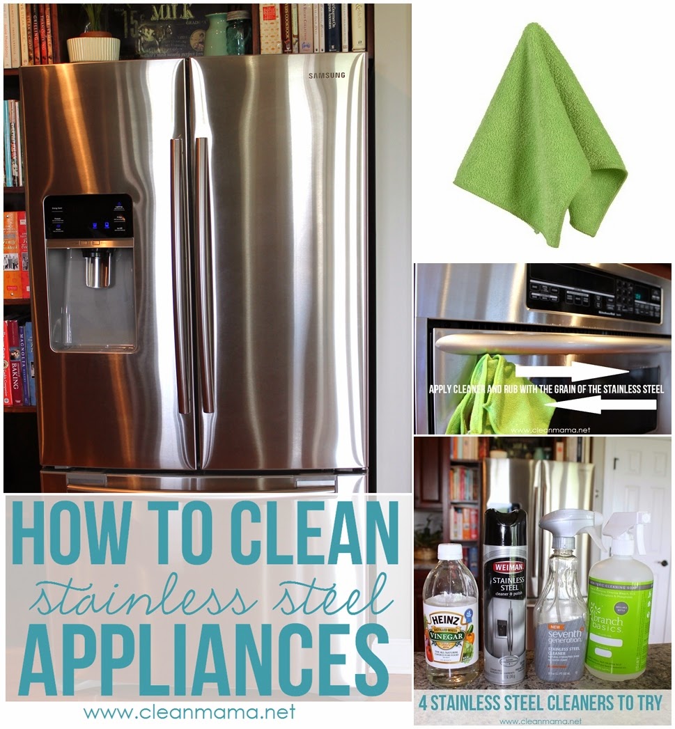 How to Clean Stainless Steel Appliances DIY Craft Projects