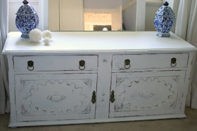 white painted tv cabinet sydney Lilyfield life furniture shabby chic