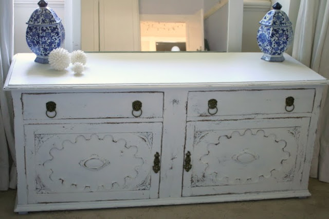 white painted tv cabinet sydney Lilyfield life furniture shabby chic