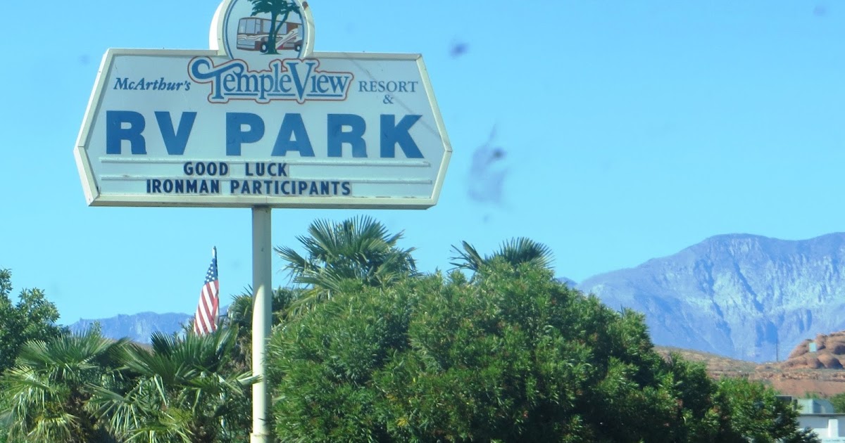 . RV PARK REVIEW McArthur's Temple View RV Park, St Utah