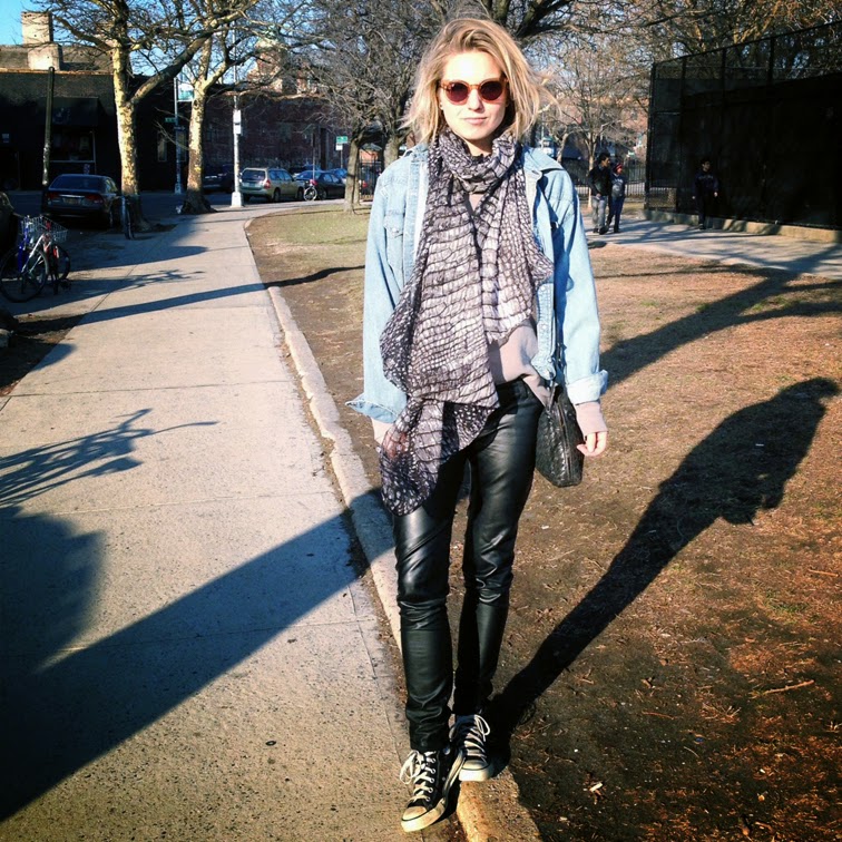 leather pants converse