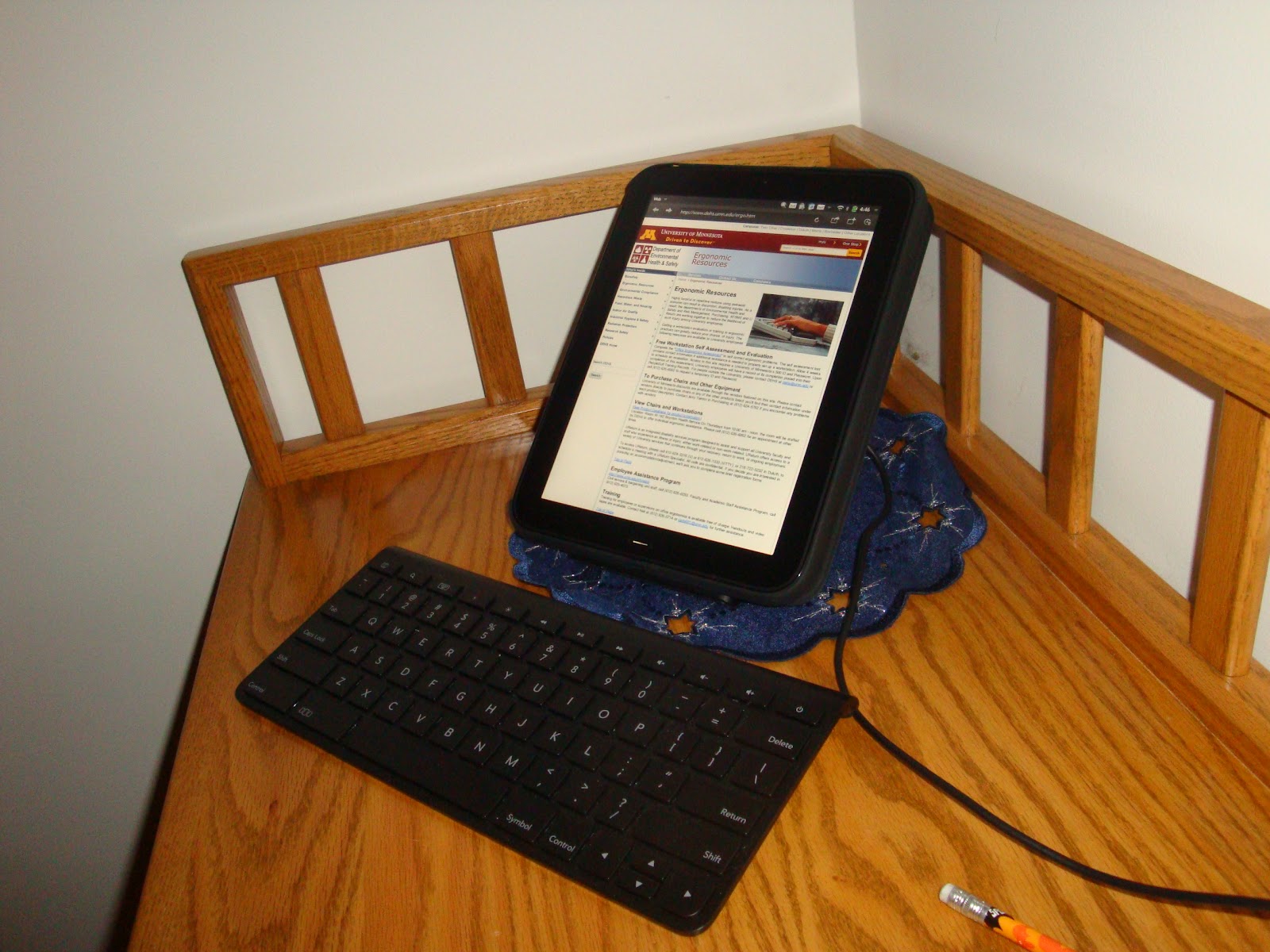 Ergonomics Today Ergonomic risks of iPads and tablets