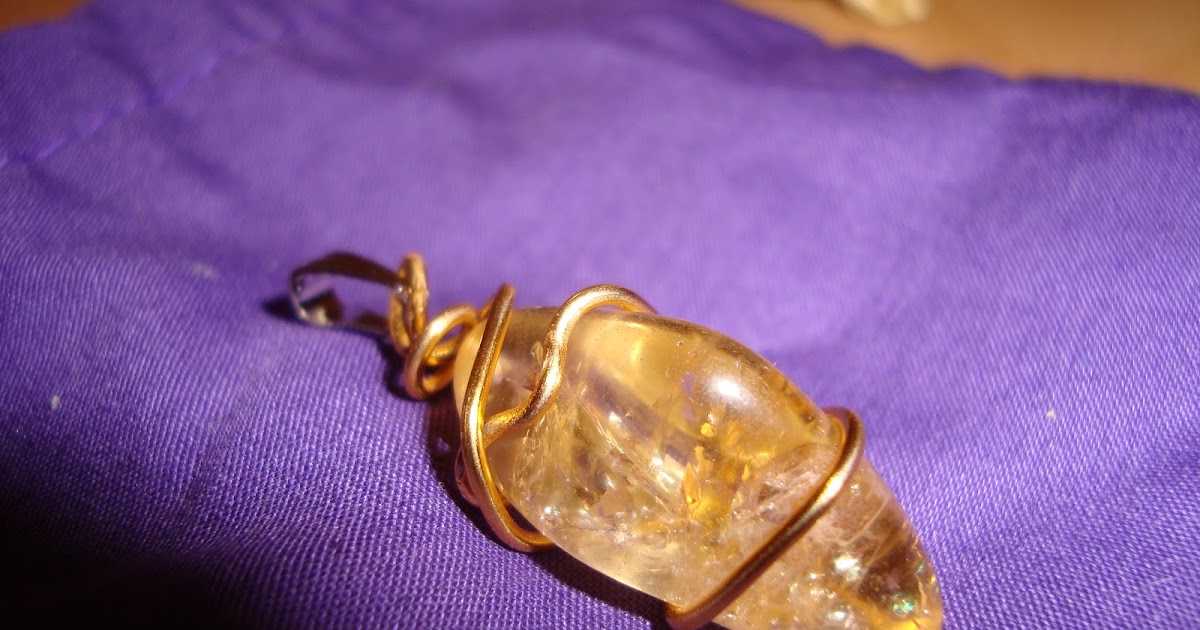 Gems and Junk My First Handmade Gemstone Pendant