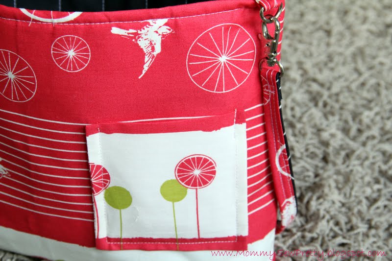 mommy sew pretty Laptop bag