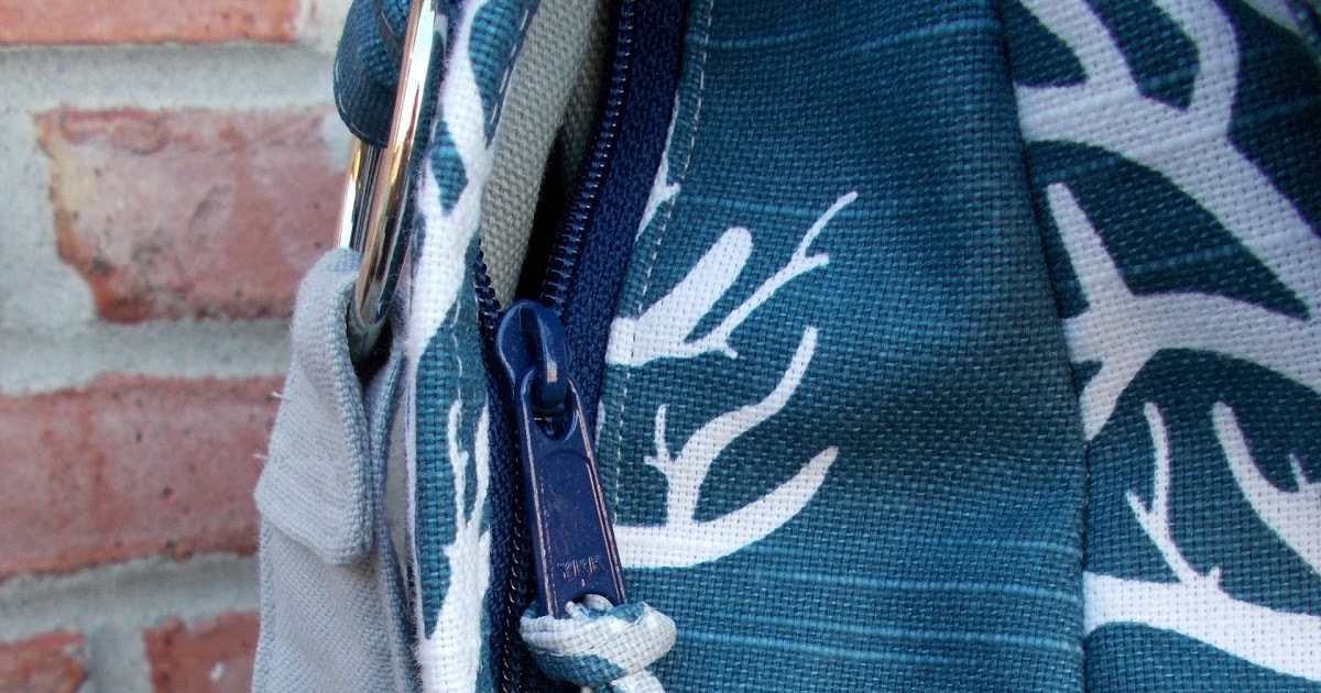 Gina's Craft Corner Easy Fabric Zipper Pull Tutorial