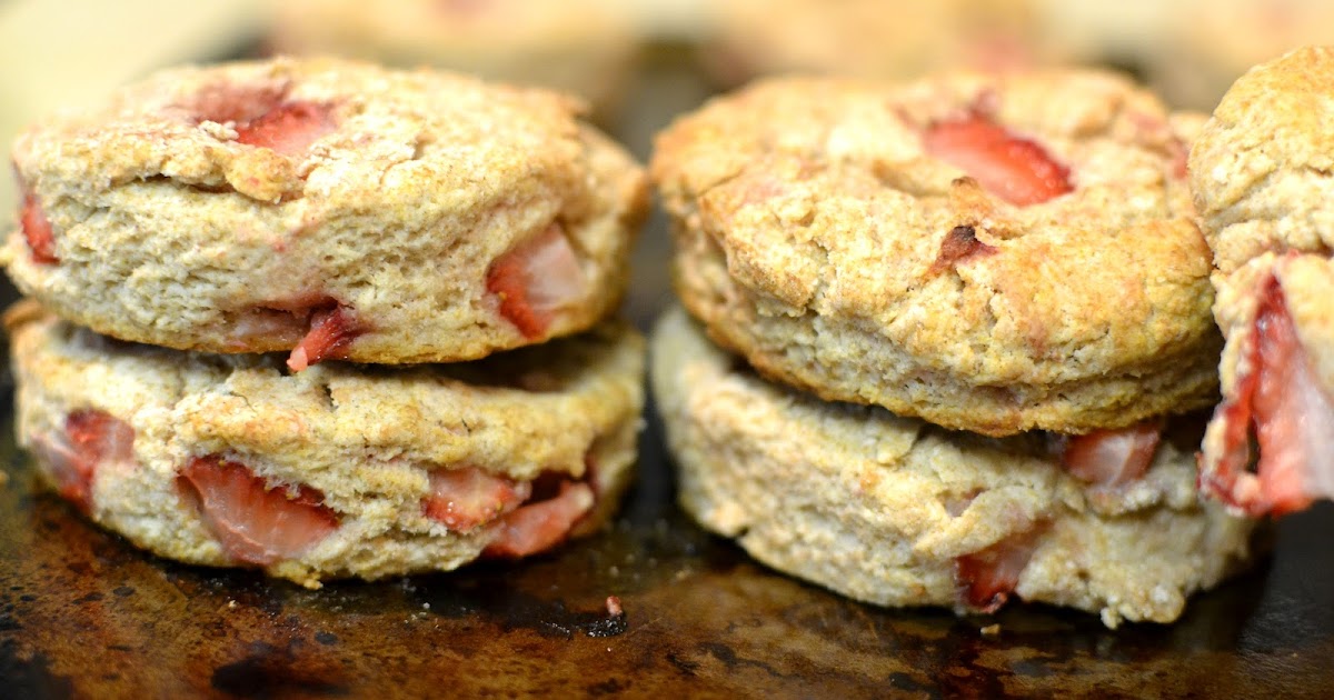 From Horses to Photography Whole Wheat Strawberry Ricotta Scones