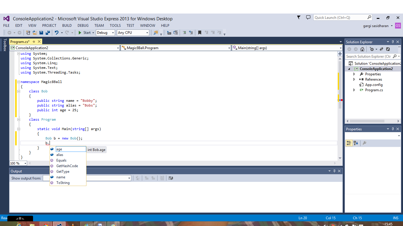 C in a month Static and Abstract keywords in C