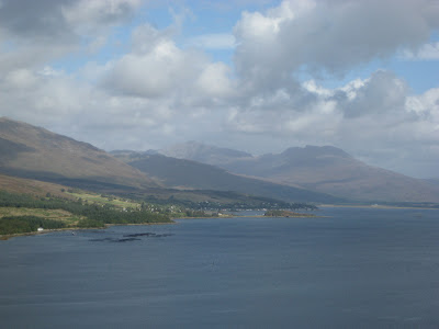 Lochcarron.Not raining.