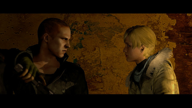 A campanha de Jake e Sherry foge um pouco à regra dos novos e antigos Resident Evils. Grande parte das missões ocorre durante o dia e há muitas sequências cinematográficas