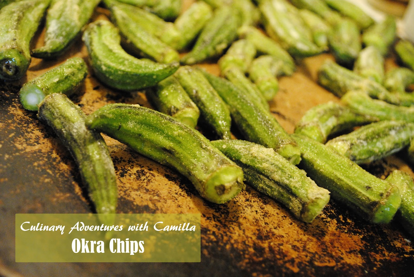SRC Okra Chips Two Ways
