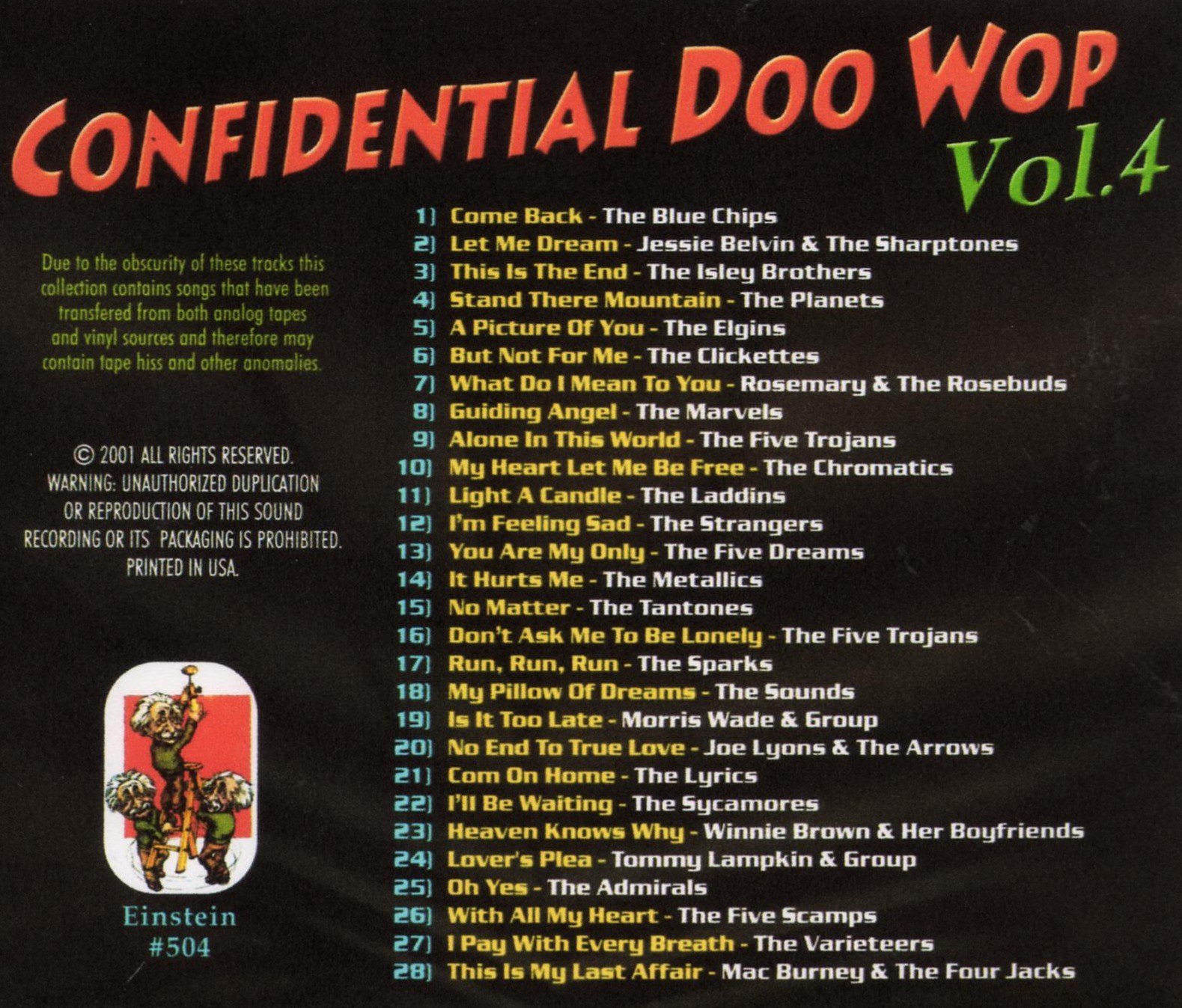 Doo Wop n Soul Oldies Confidential Doo Wop