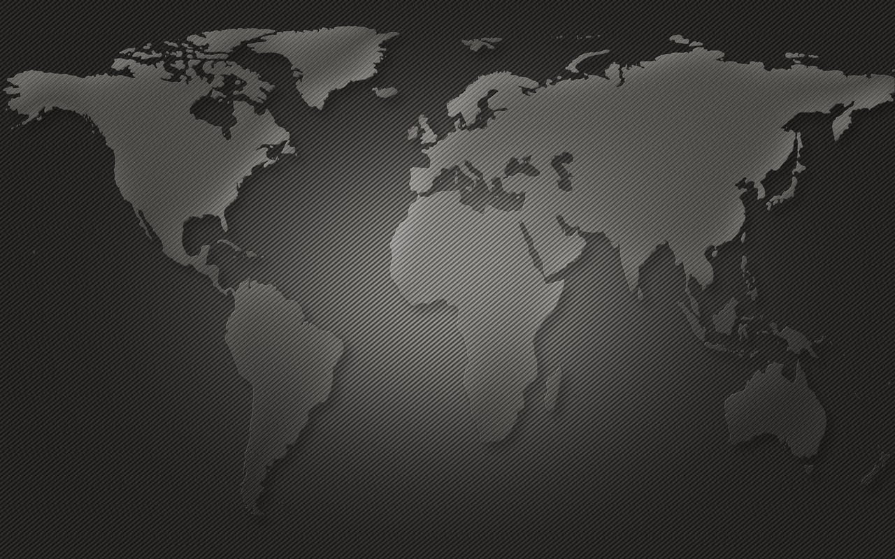 Waroenk Media Gambar Background Tema World Map Black