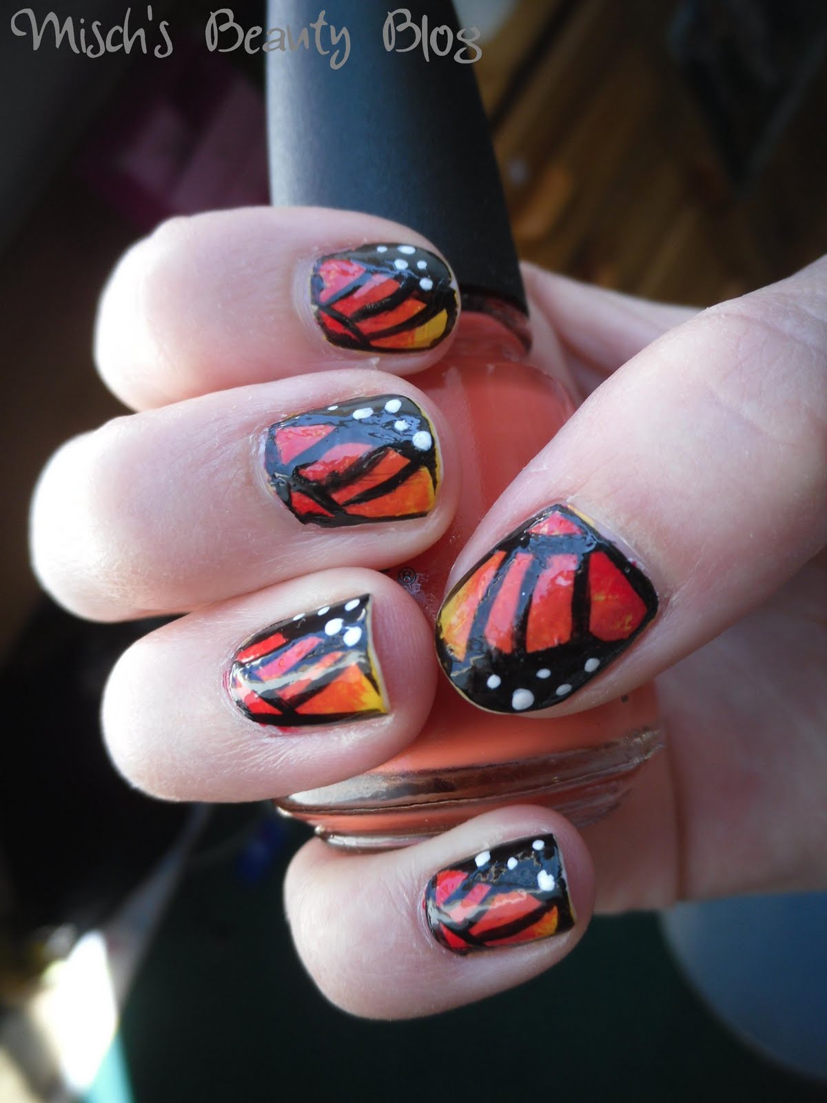 Misch's Beauty Blog NOTD May 2nd Butterfly Wings