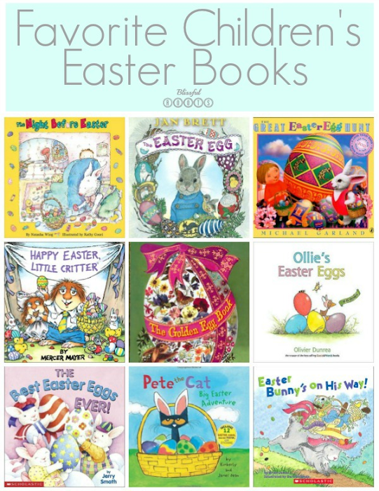 BLISSFUL ROOTS Favorite Children's Easter Books