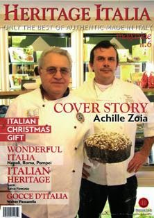 Heritage Italia. Only the best of authentic Made in Italy 6 - Novembre & Dicembre 2012 | TRUE PDF | Bimestrale | Made in Italy
Magazine about of only the best of authentic Made in Italy.