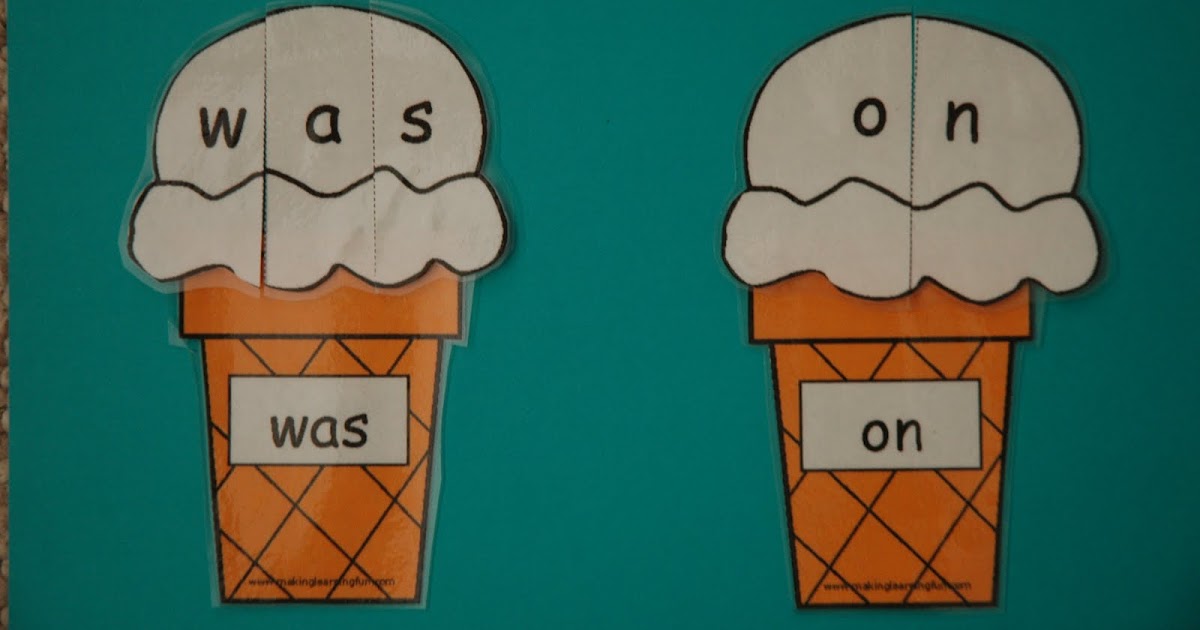 this and that: sight word activity