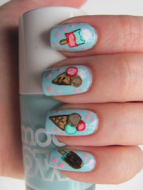 yummy nail art ice cream fashionate