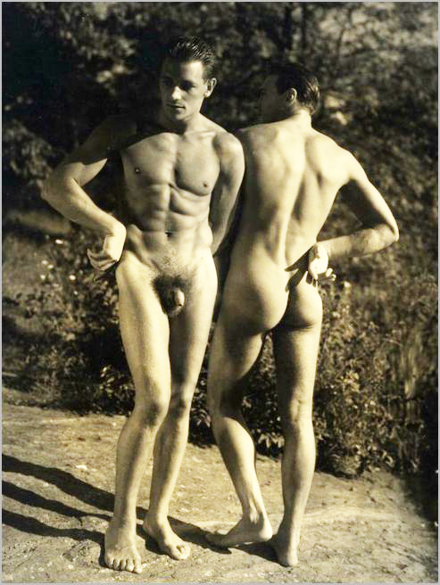 Vintage Male Nude Men