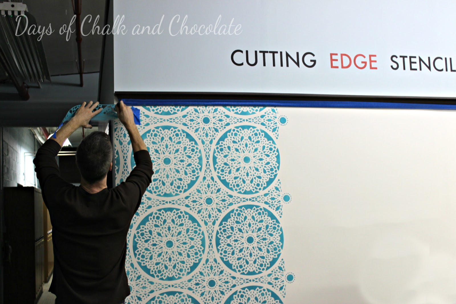 Cutting Edge Stencils Visit Part 2 Tips! Days of Chalk and Chocolate