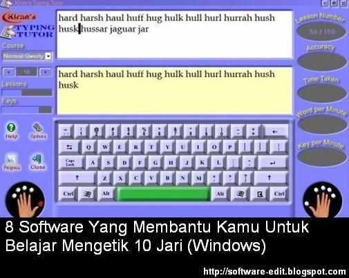8 Software Yang Membantu Kamu Untuk Belajar Mengetik 10 Jari Windows