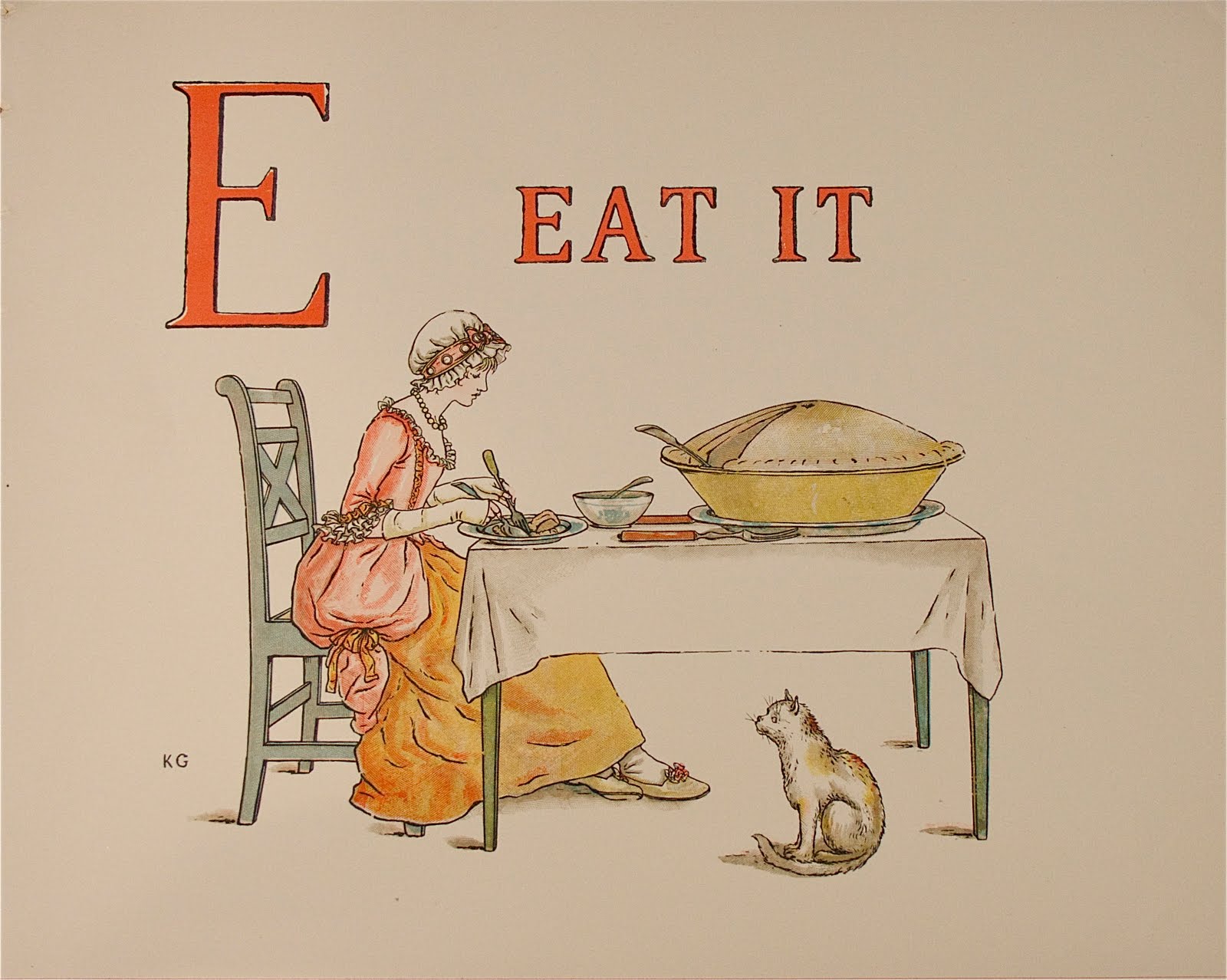 The Art of Children's Picture Books Food in Vintage Children's Books