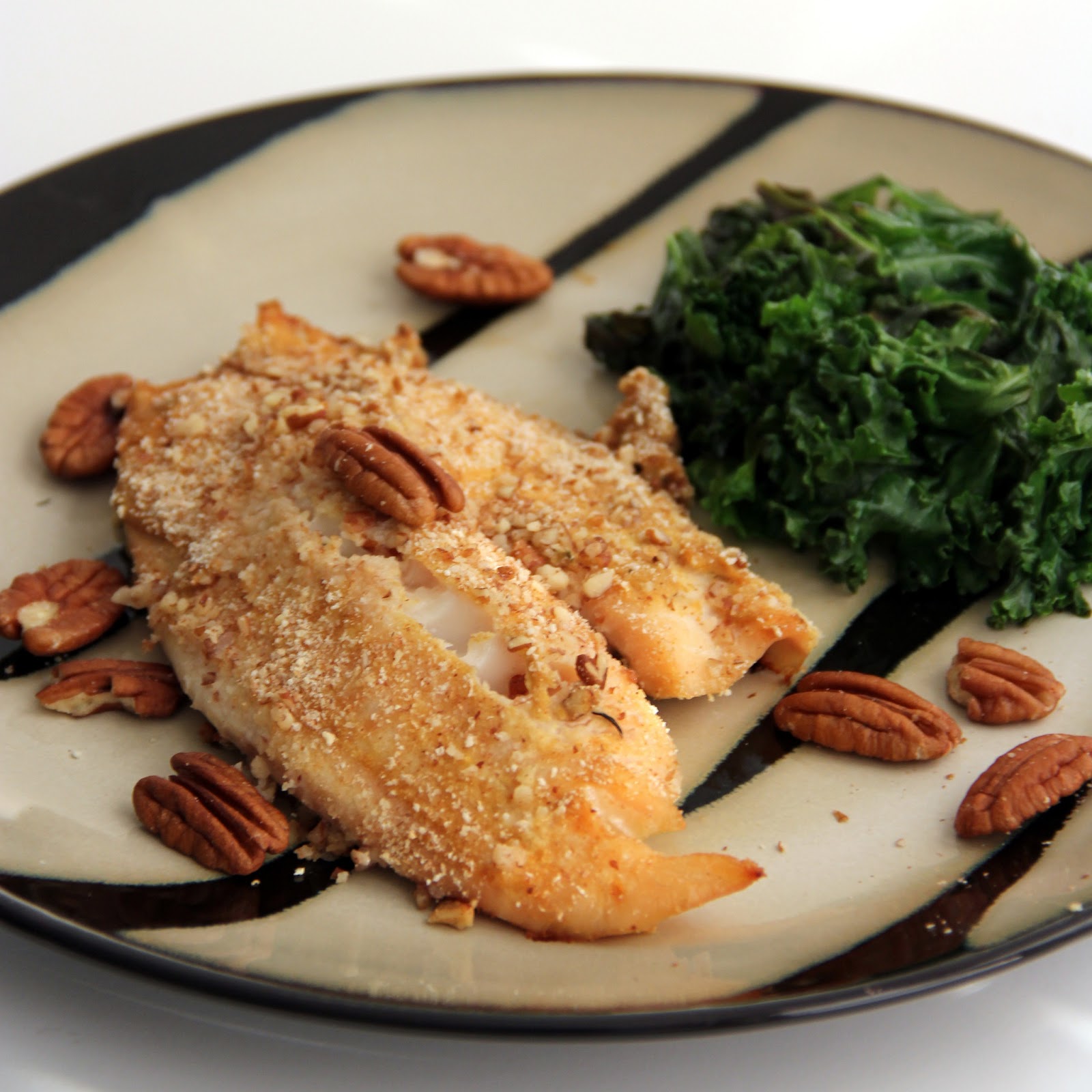 Tilapia with bread crumbs and pecans Food, Cooking, and Healthy Lifestyle
