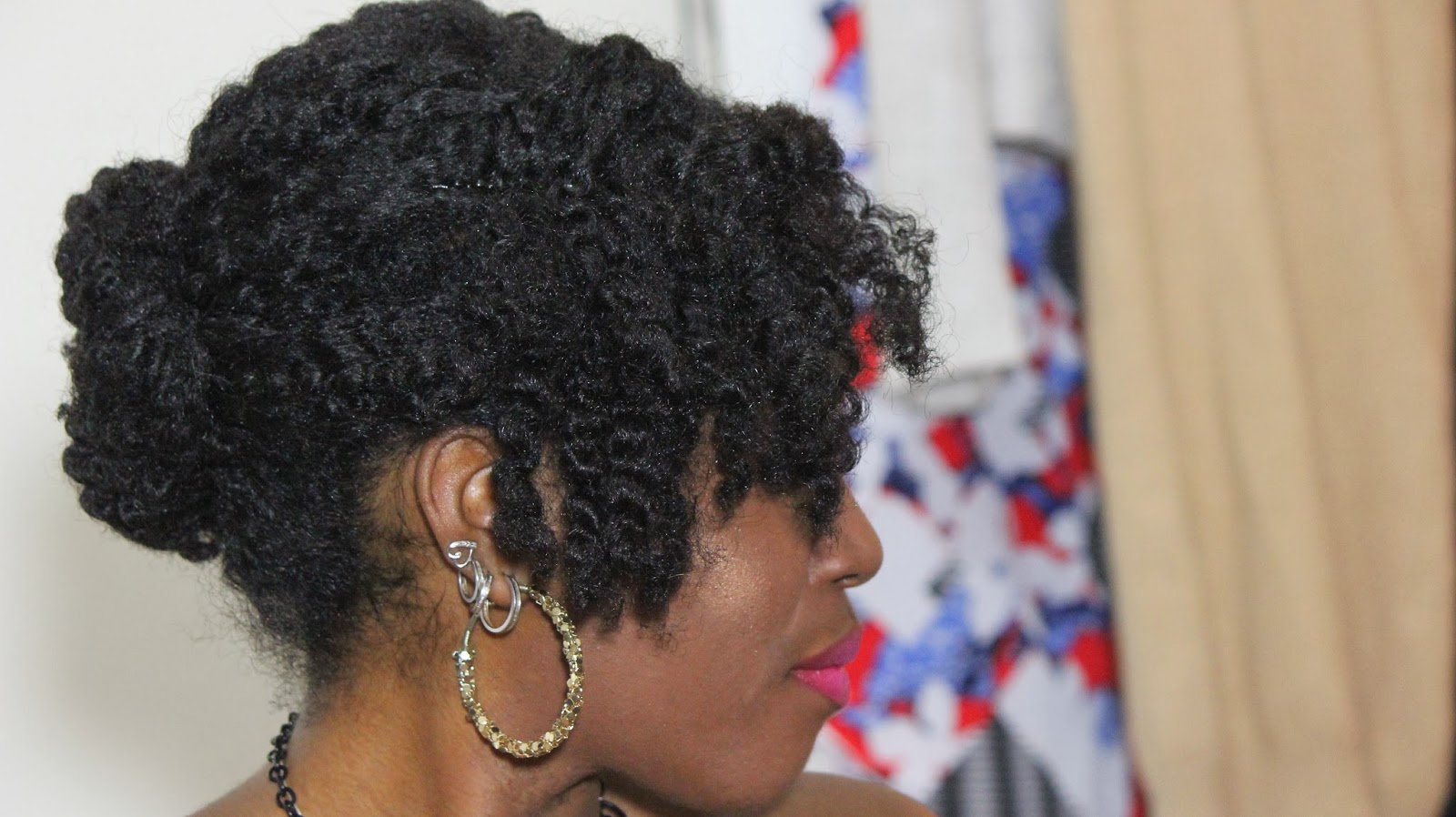 3 Easy Protective Bun Styles On Shoulder Length Natural Hair