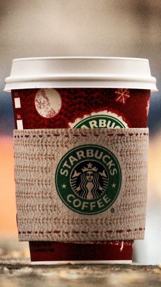 Starbucks Coffee Winter HTC One Android Wallpaper