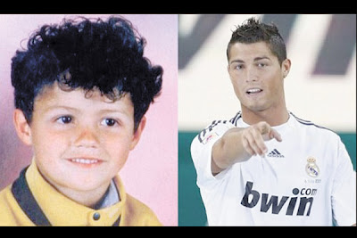 Casillas, Cristiano y Messi, cuando eran niños
