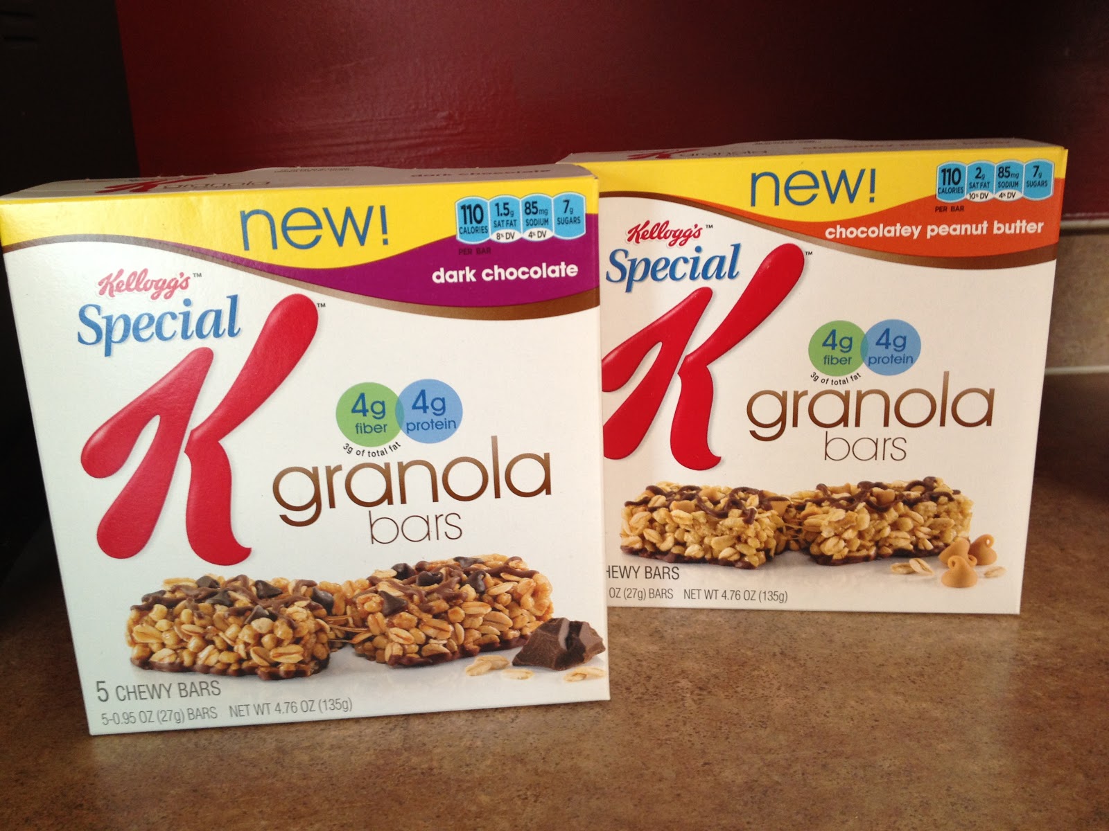 Runs for Cookies Special K Granola Bar Review & Giveaway