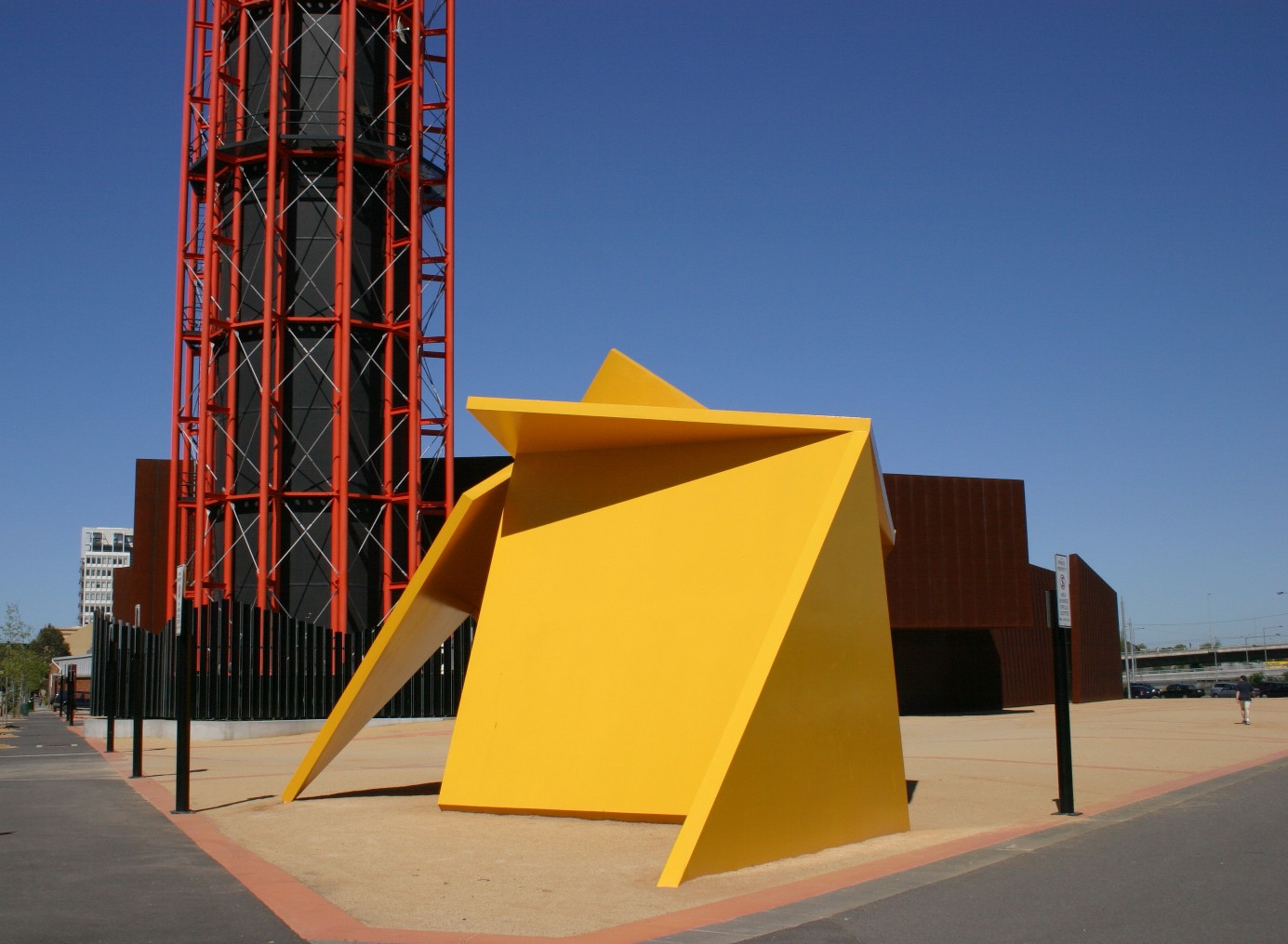 Lump Sculpture Studio specialising in Corten Steel February 2012