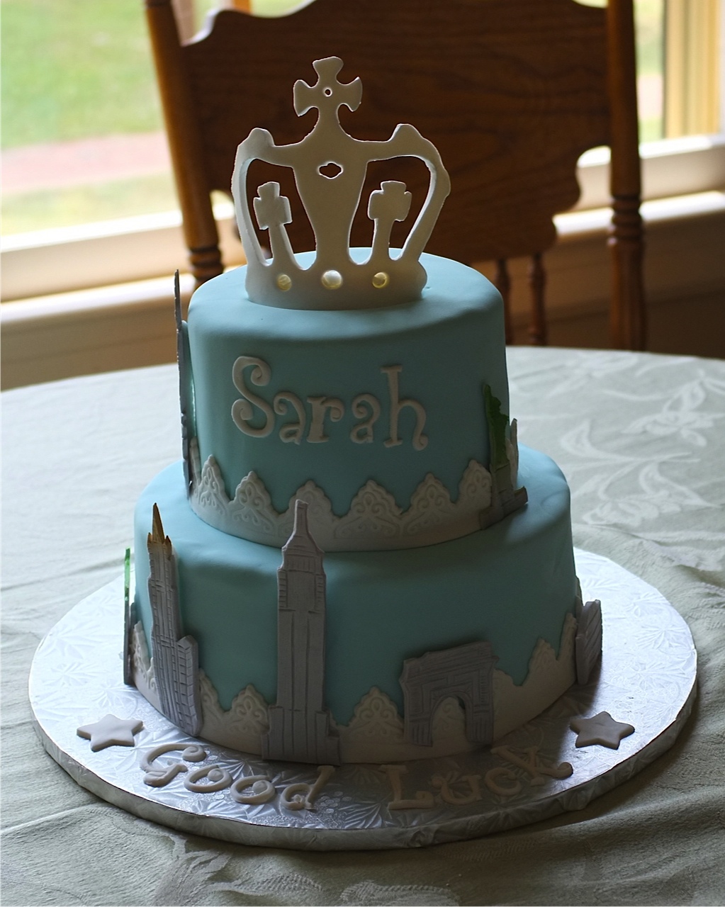 Columbia Graduation Cake Tabitomo