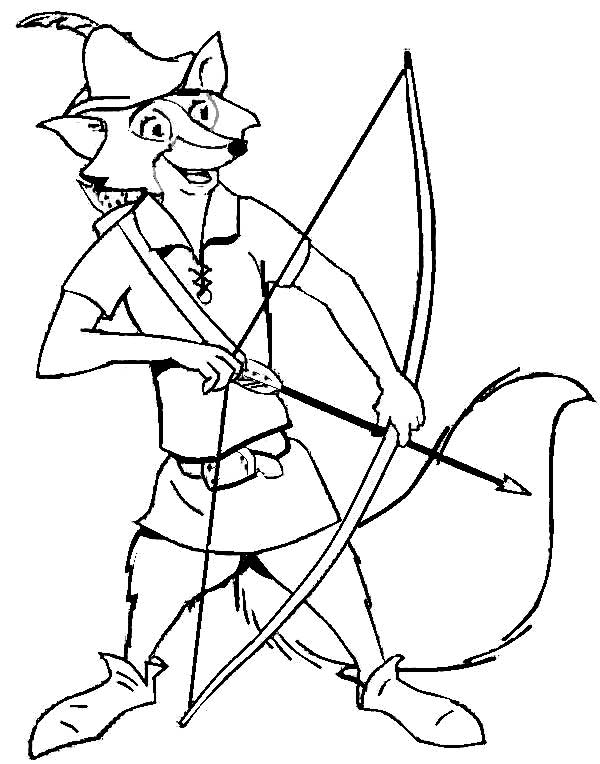 desenhos para colorir desenhos colorir robin hood