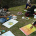 Ada workshop senirupa di stan Jaroe Piasan Seni