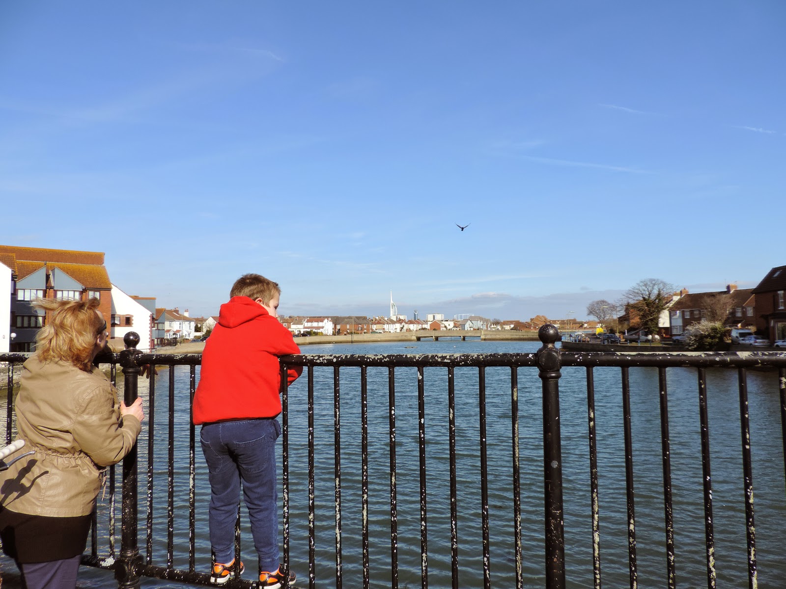 tidal lake near haslar naval hospital