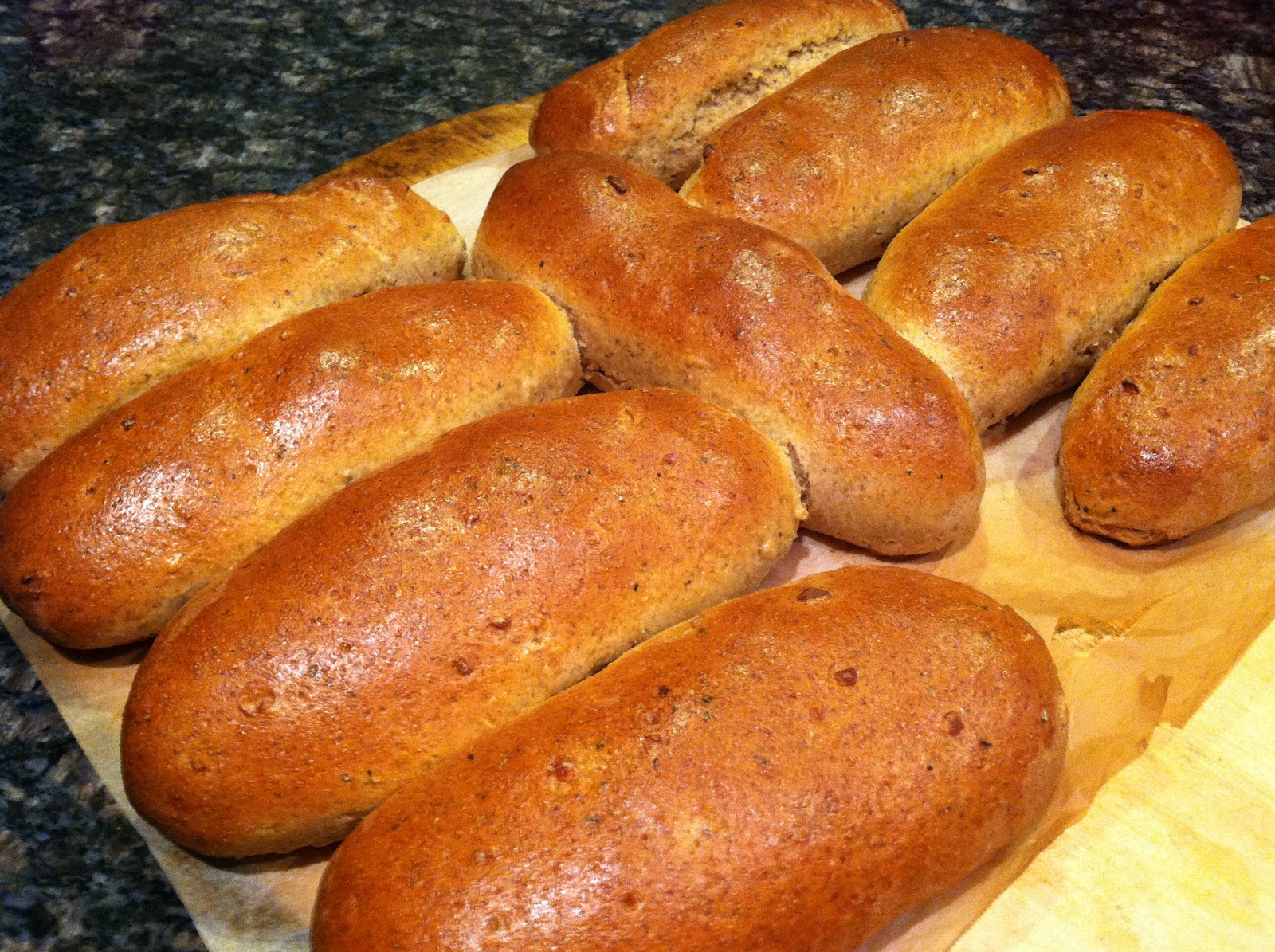seeshellspace Homemade Whole Grain Buns