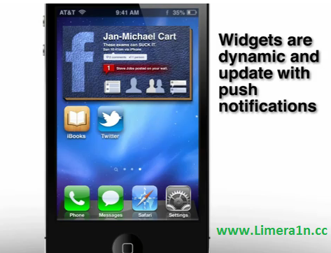 iOS 5 Concept Widgets Done Right [Video]