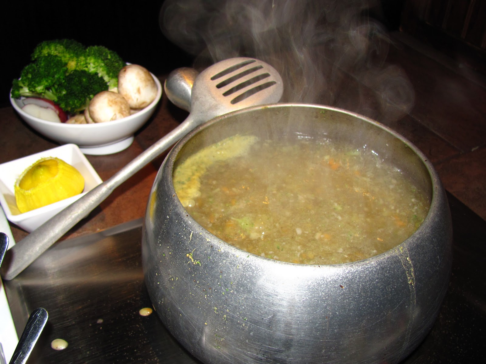 For the Love of Food Fondue Dinner with Green Goddess and Island Sauces