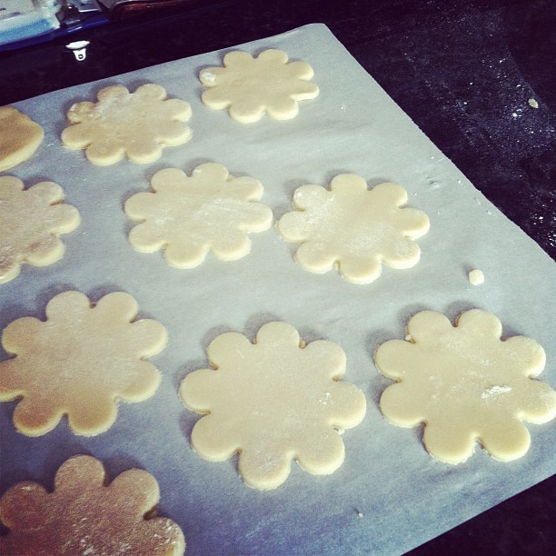 Priscillas Daisy sugar cookies and homemade peanut butter cups