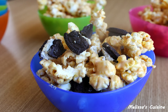 Melissa's Cuisine: Peanut Butter Oreo Popcorn