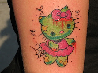 Hello Kitty Tattoo Design photo Gallery - Hello Kitty Tattoo Ideas