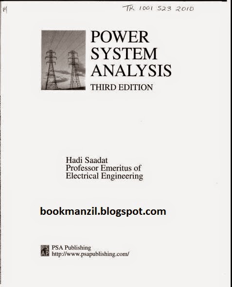 power system analysis second edition hadi saadat pdf golkes