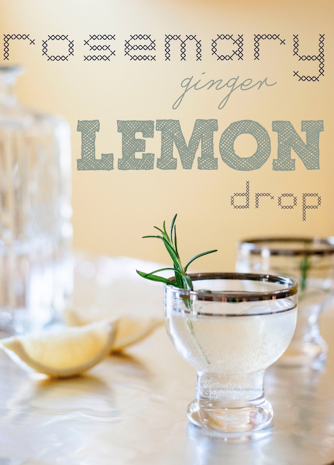 Edibles Rosemary Ginger Lemon Drops